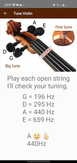 Violin Scales Tutor screenshot 3